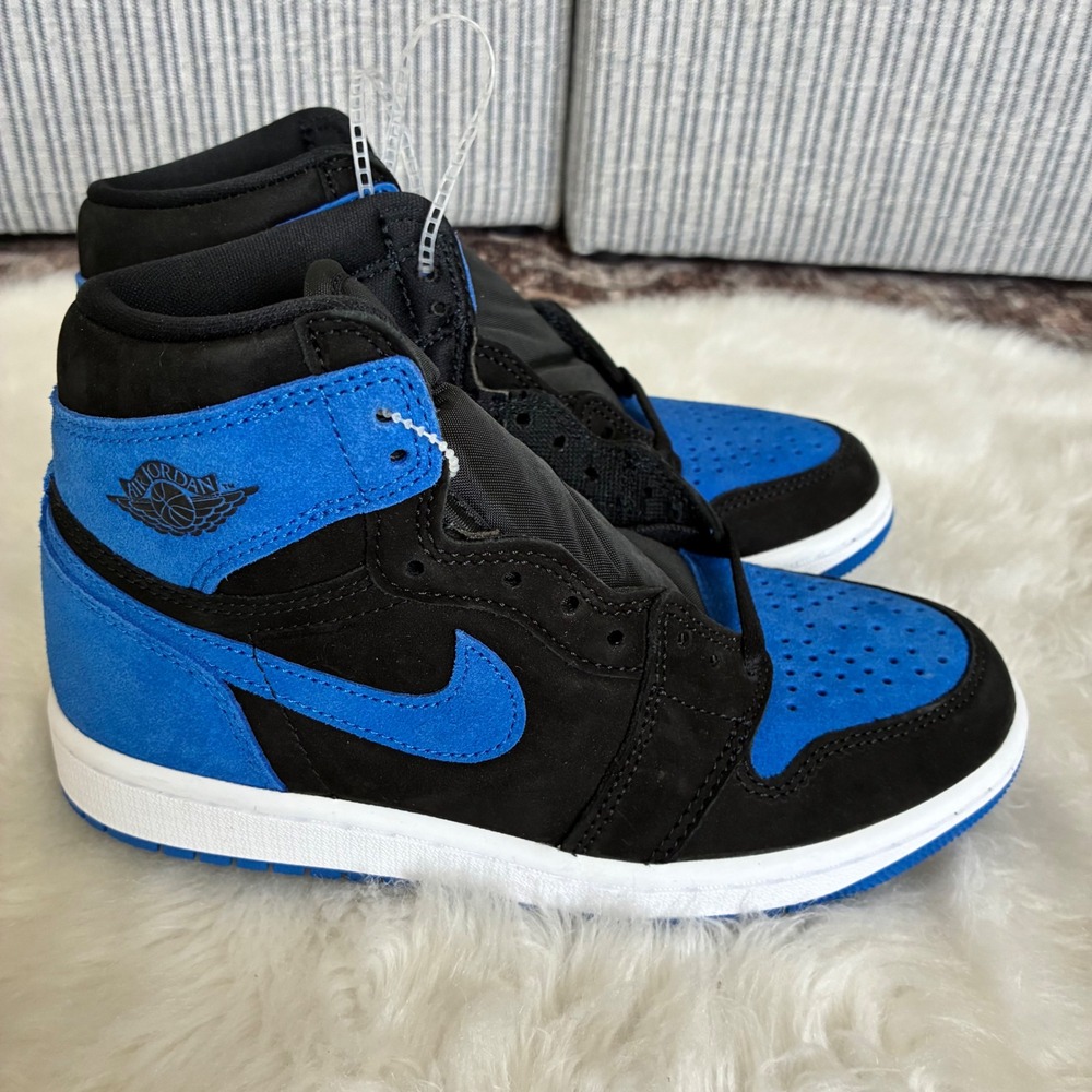 Nike Air Jordan 1 Retro High OG Royal Reimagined Mens 4 DZ5485-042 Black Blue